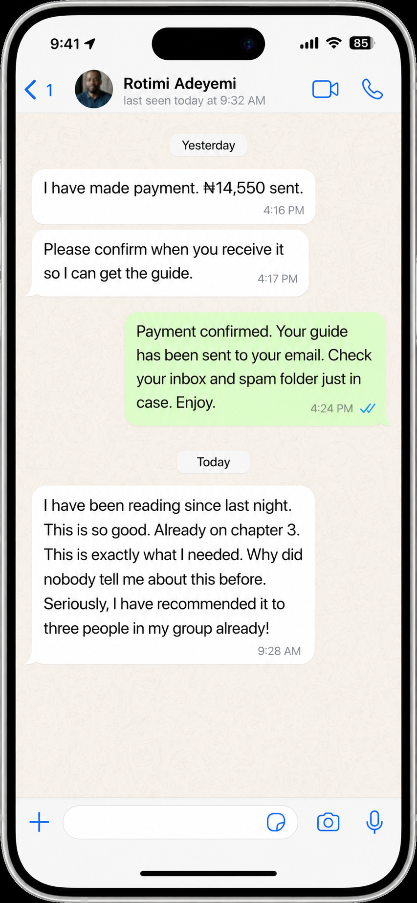 WhatsApp Proof 1